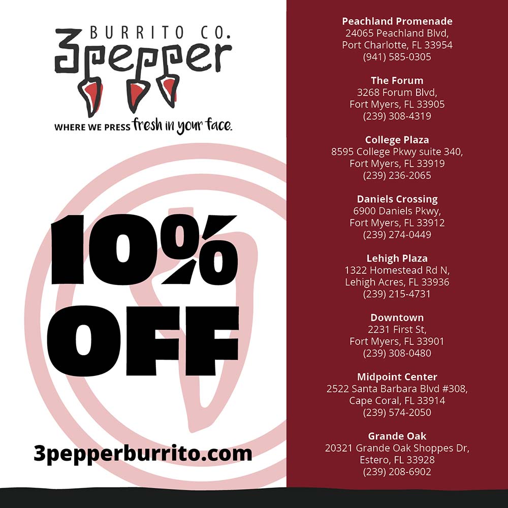 3Pepper Burrito Co